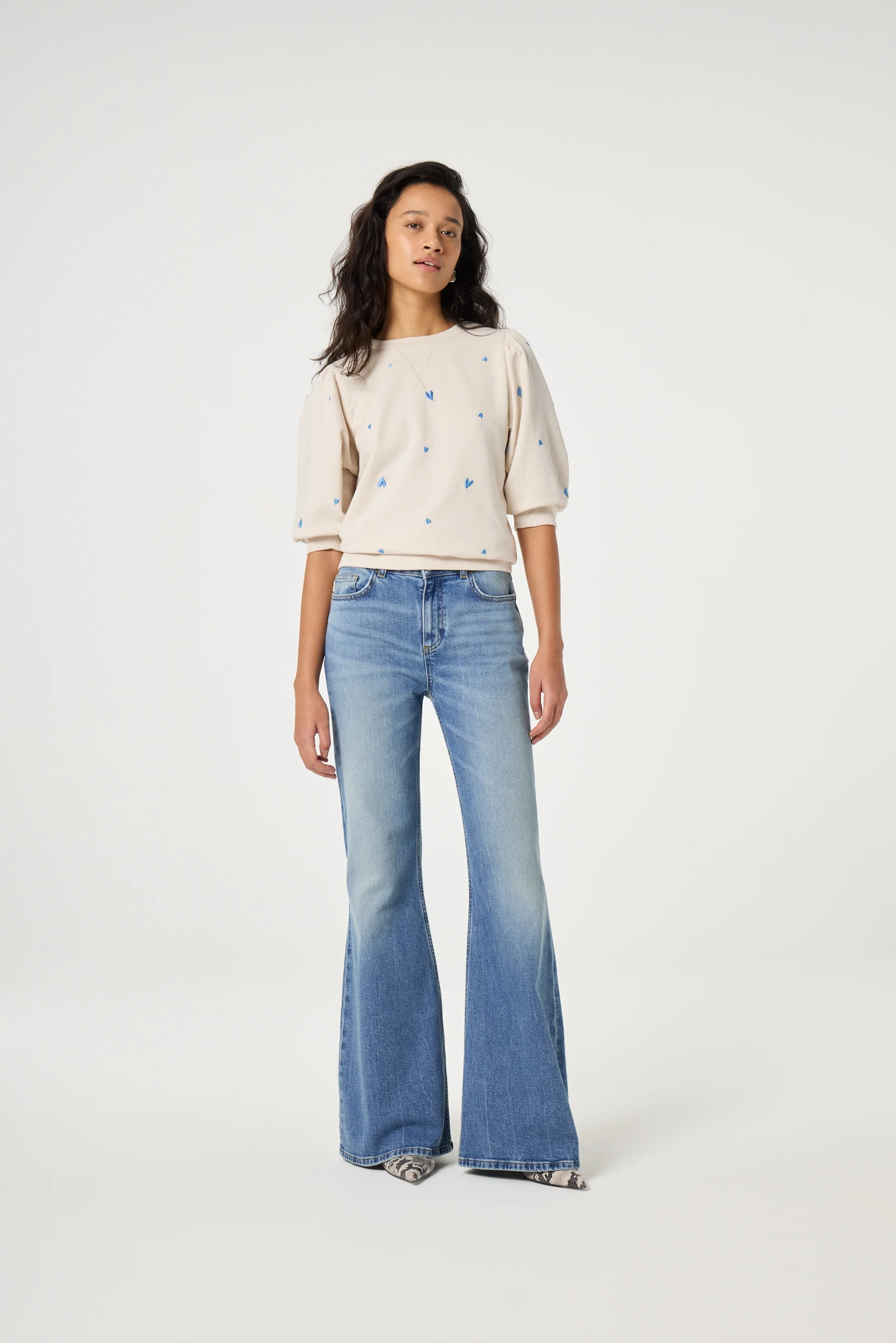 Jana SS Sweater | Oatmeal Melange