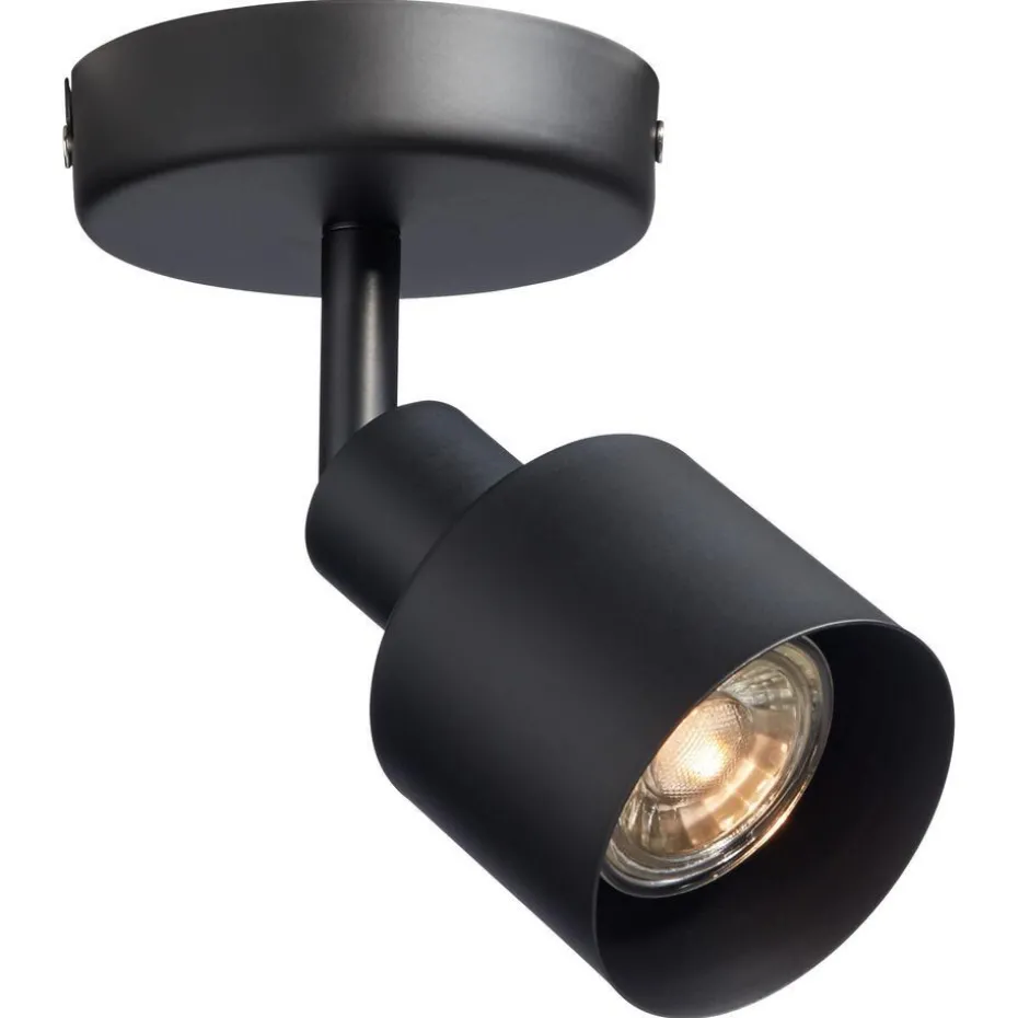 Kwantum Spots | Spot Artemis Zwart 1-lichts 01-lichts