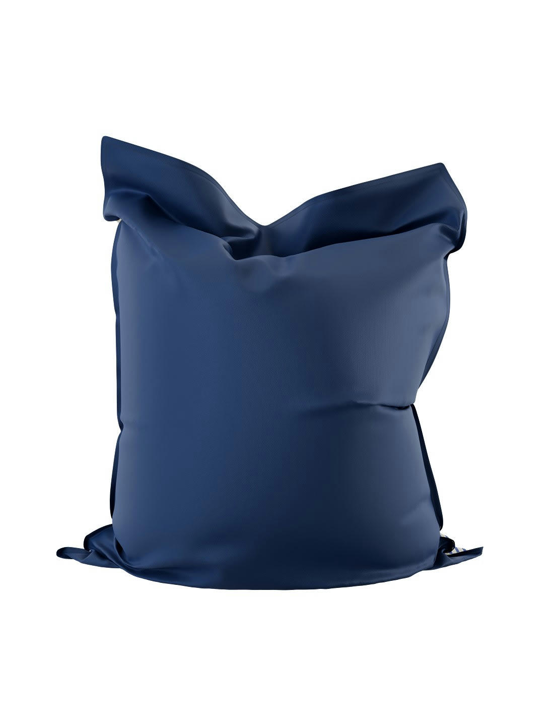 JUMBO PRINTED - Pouf géant d'extérieur en tissu imprimé Marinière