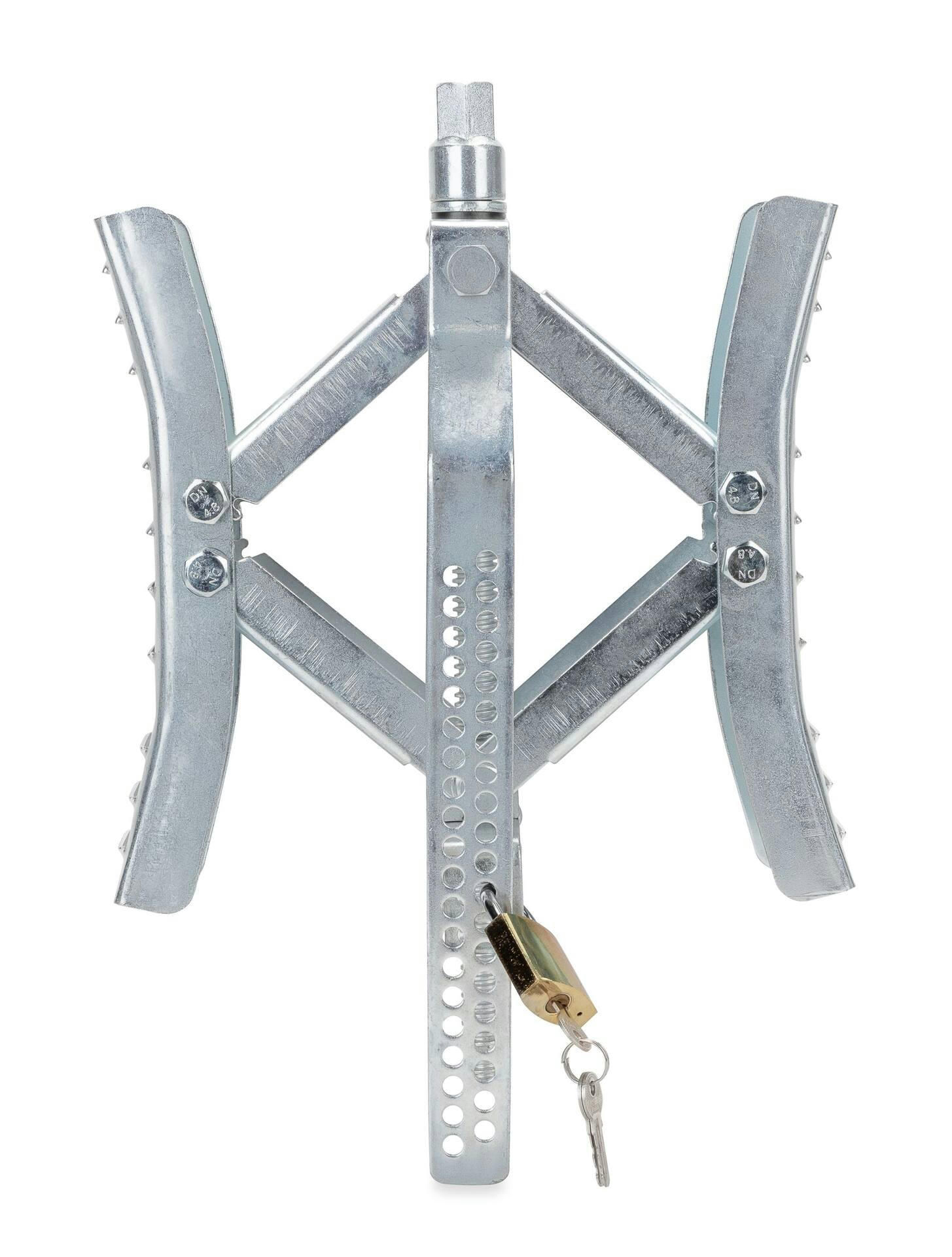 Camco EAZ-Lift® Metal Wheel Stop, 10-in