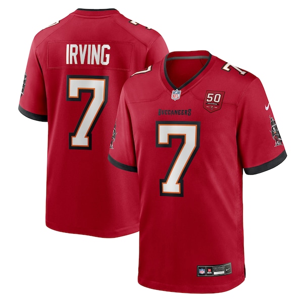 Bucky Irving Tampa Bay Buccaneers Nike 50th Season Team Game Jersey - Red