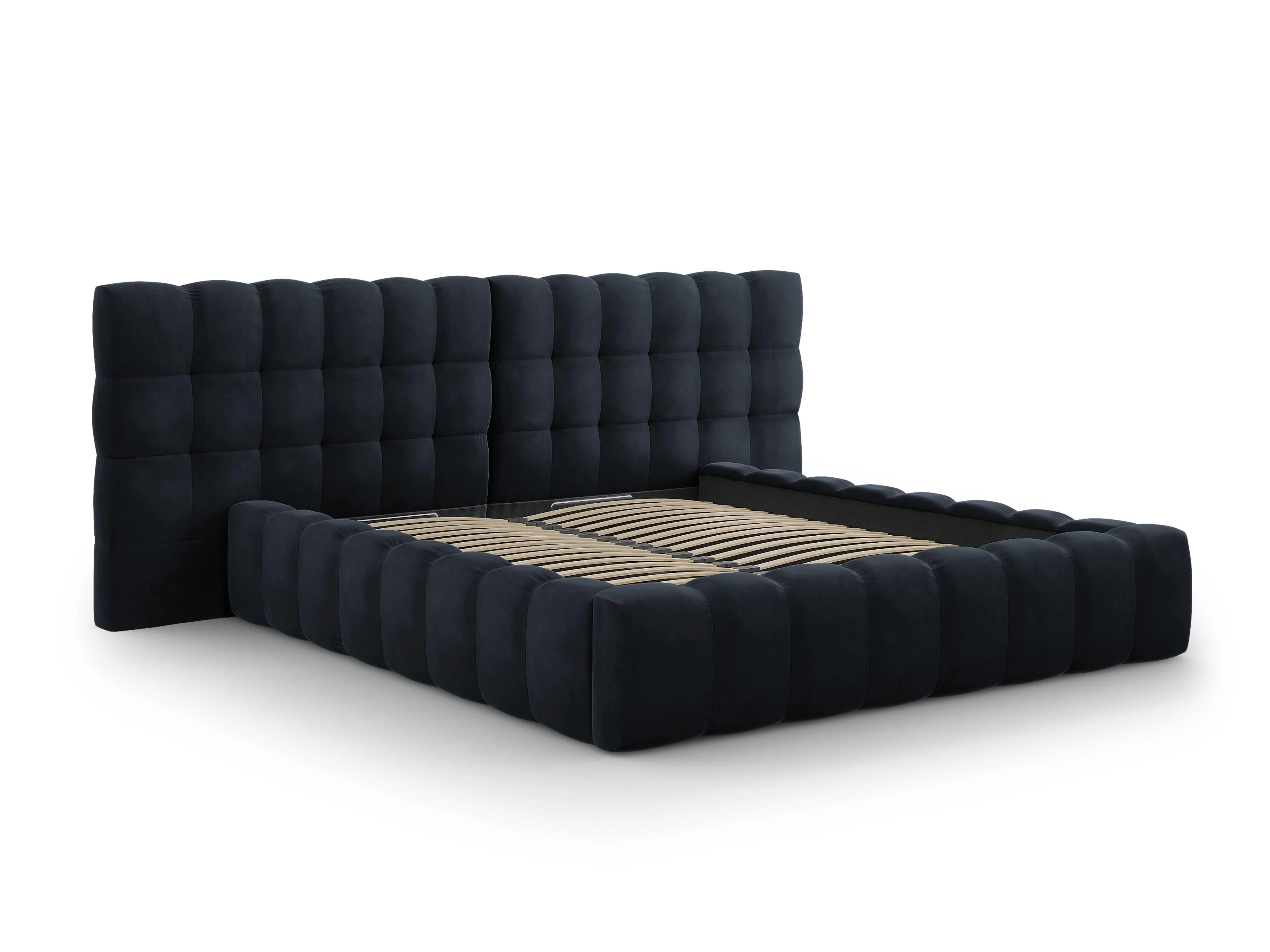 Bed frame Bali velvet met opbergruimte 200 x 200 cm