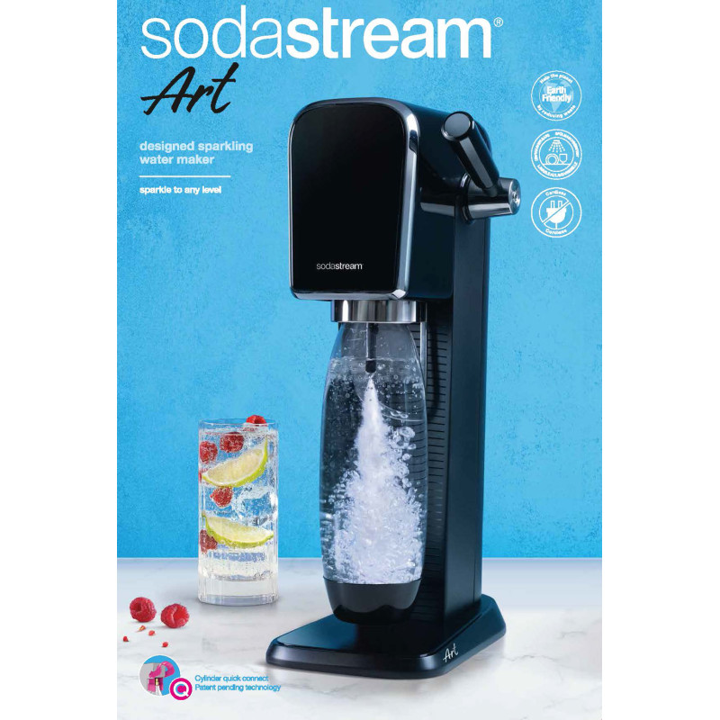 Machine à boisson pétillante Art noire SODASTREAM
