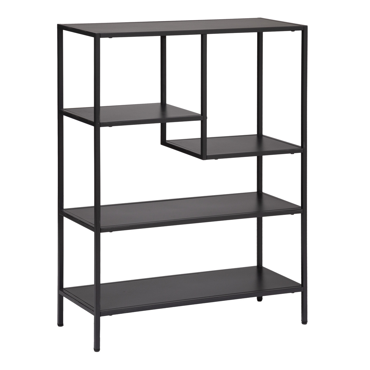 Shelf "Gota" Black metal, 75x100 cm