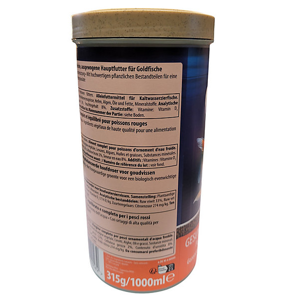 Aliment complet Tetra goldfish granulés 1 litre