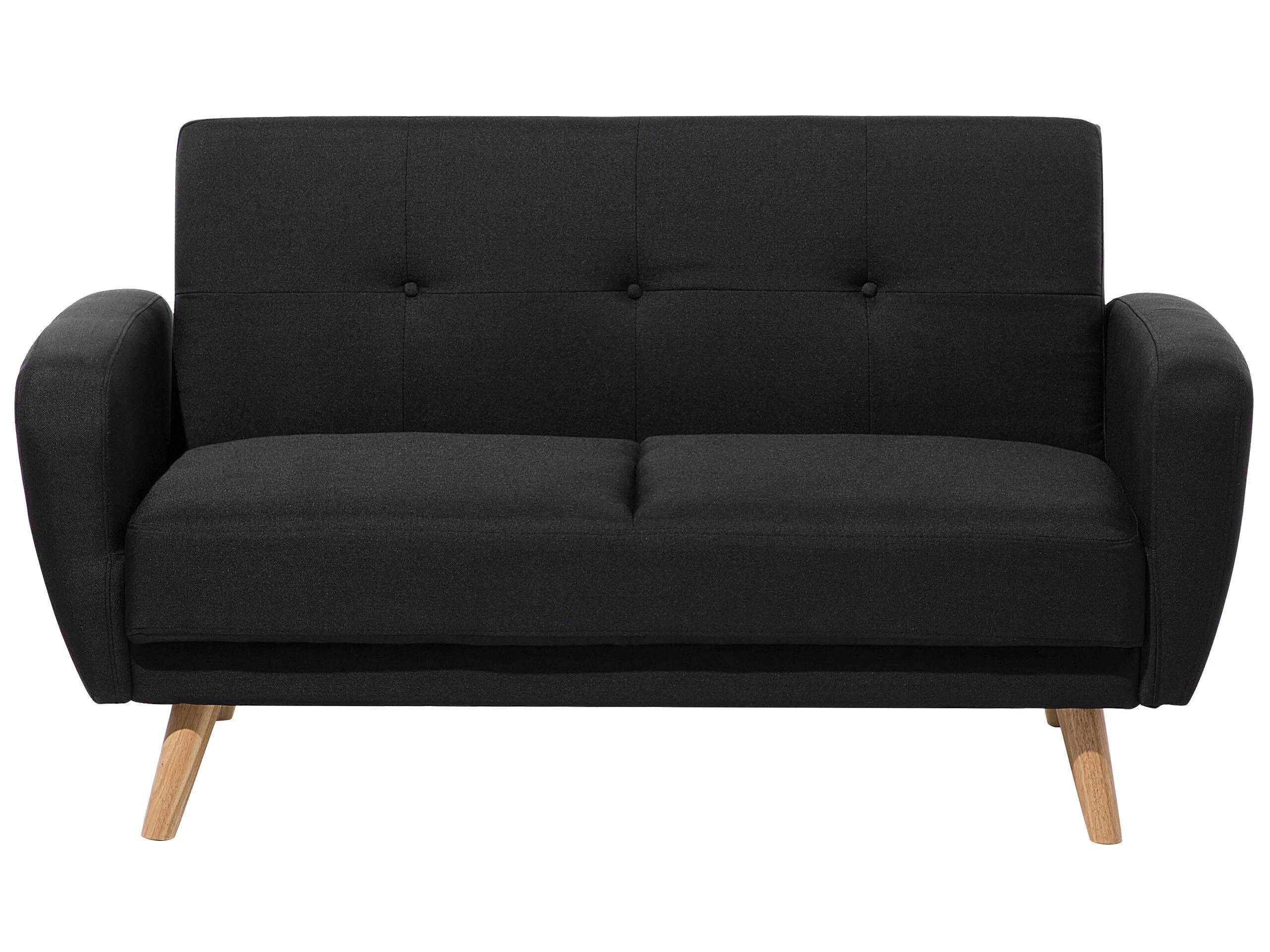 Sofa kanapa z funkcją spania czarna