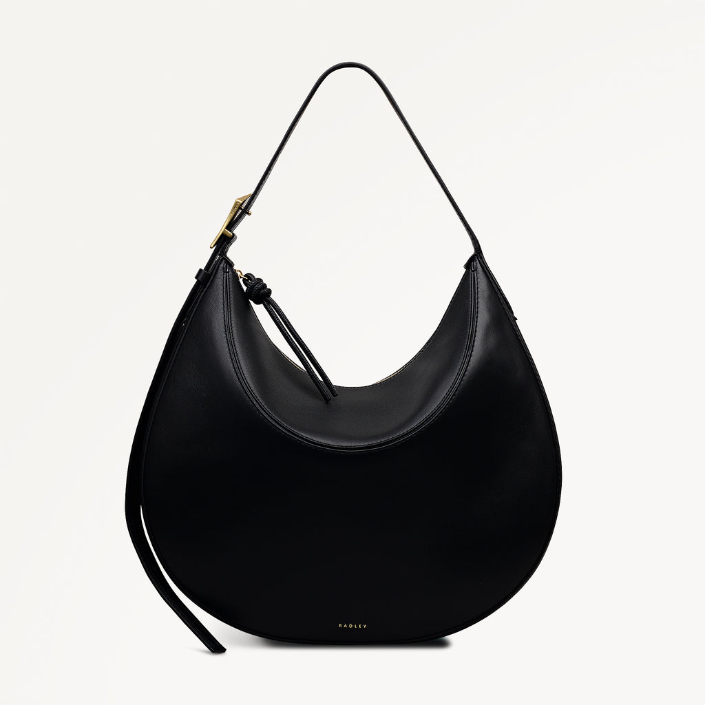 Bliss Crescent - Large Ziptop Shoulder Bag
