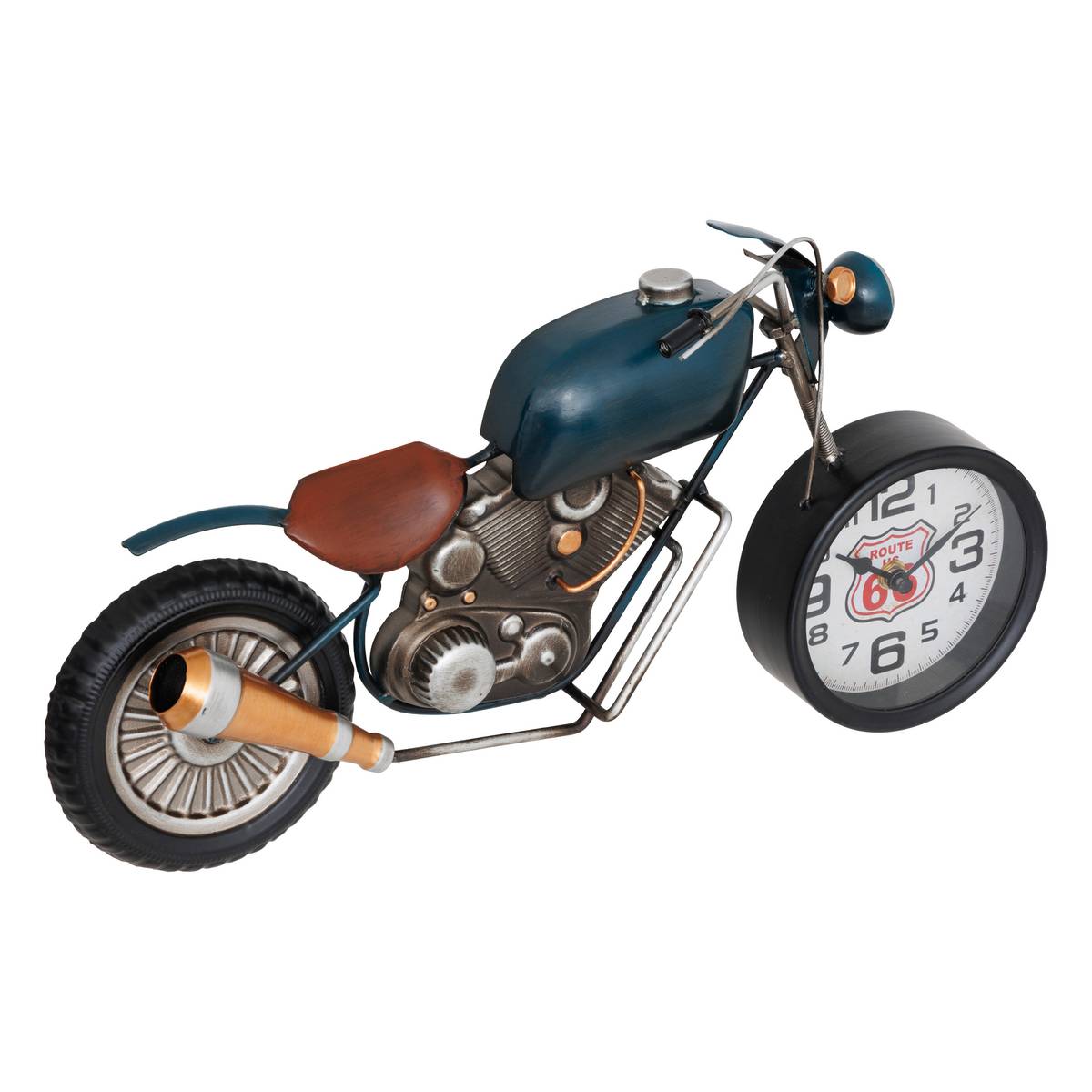Clock "Neils" Green, 43.5x23 cm