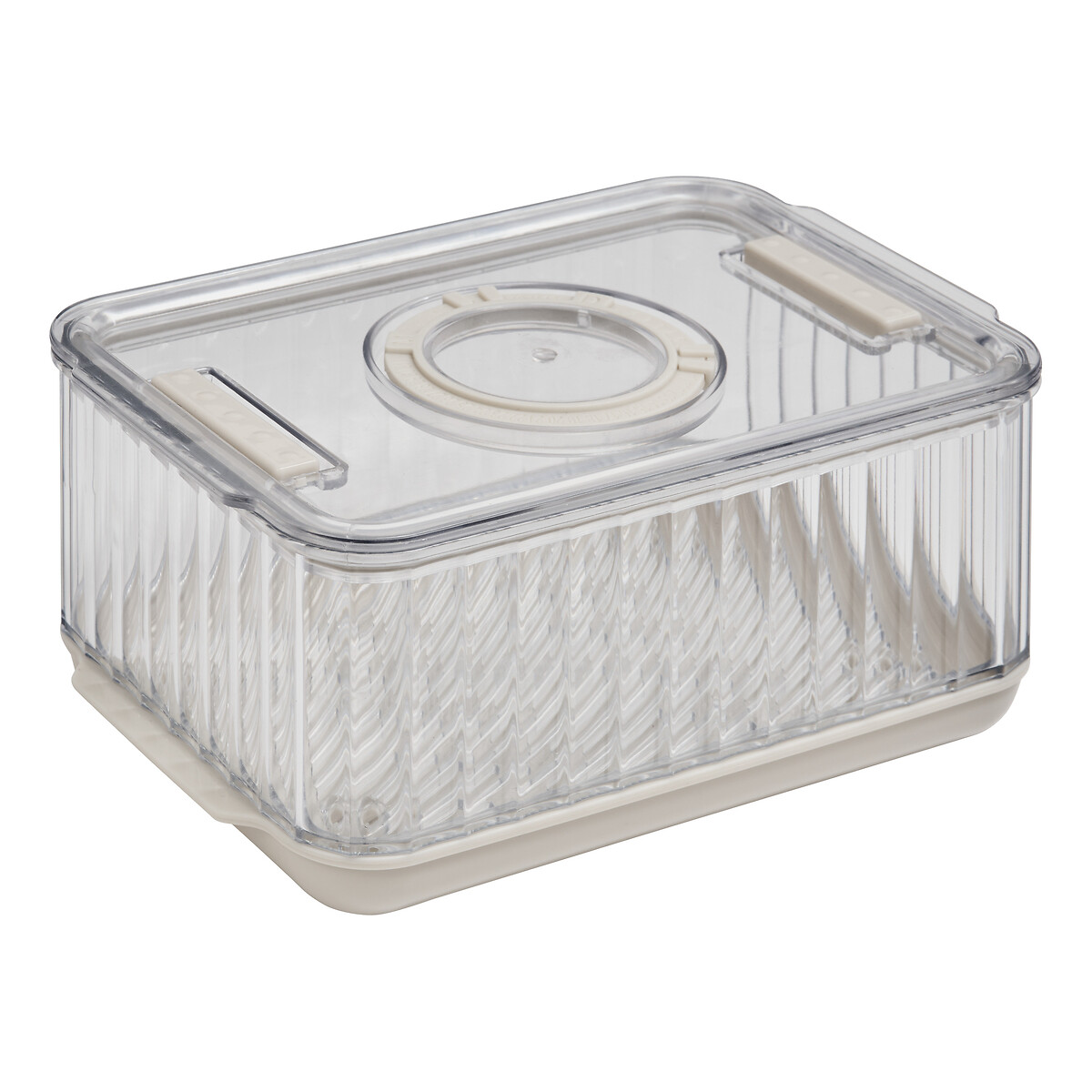 Caixa de arrumação para frigorífico PET STREAKS