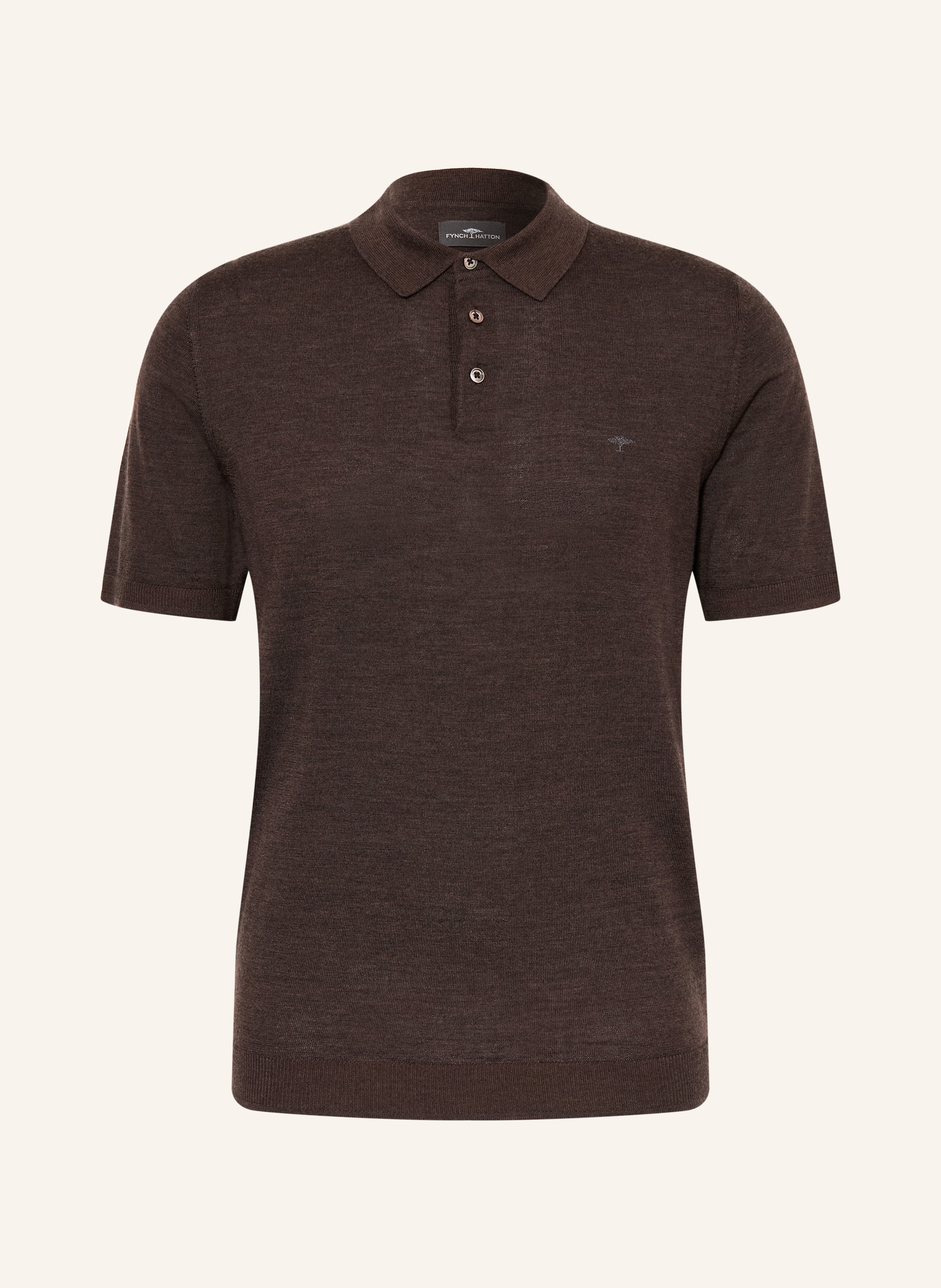 FYNCH-HATTON Strick-Poloshirt