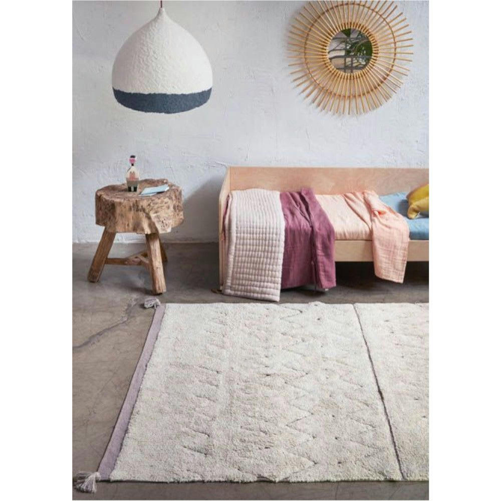 AZTÈQUE - Tapis coton lavable rugcycled 140x200cm