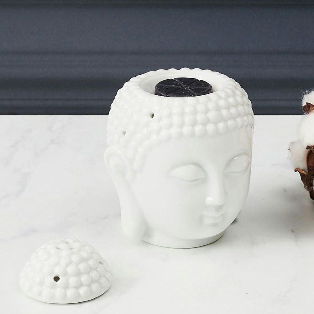 - Brule parfum tête de Bouddha blanc