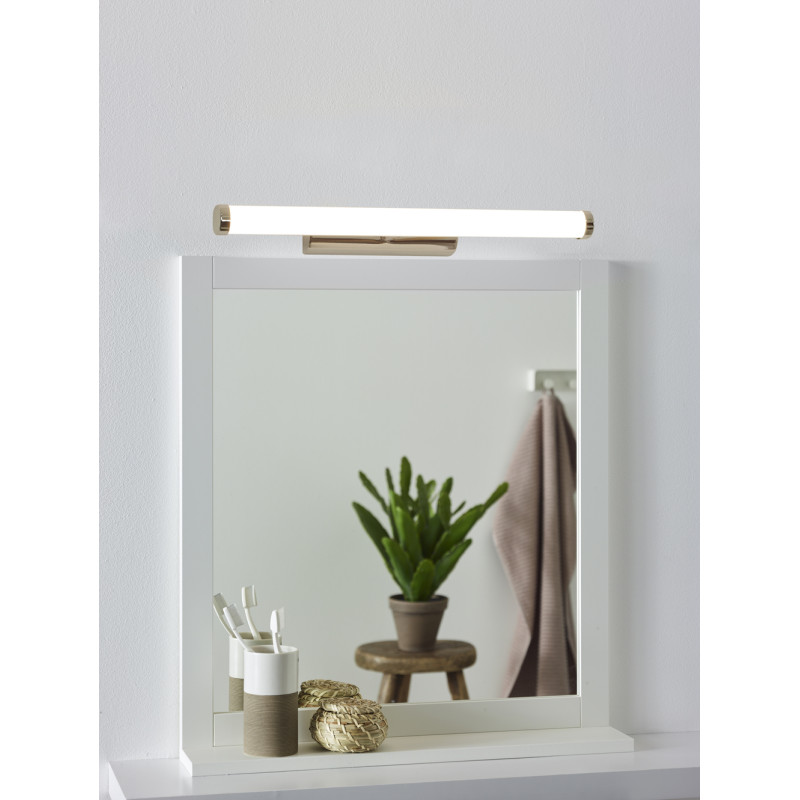 Applique LED pour miroir Belpa chrome 7 W LUCIDE