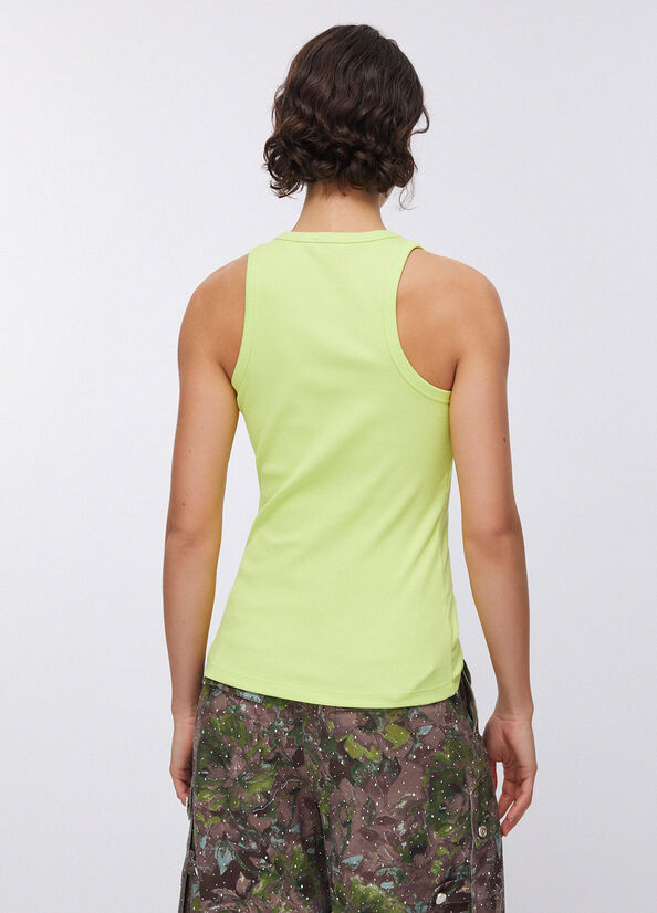 Top con mini logo