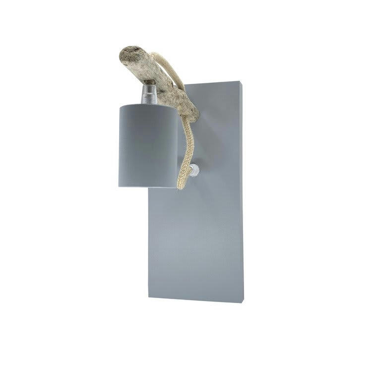 KALT - Applique murale en bois recyclé gris