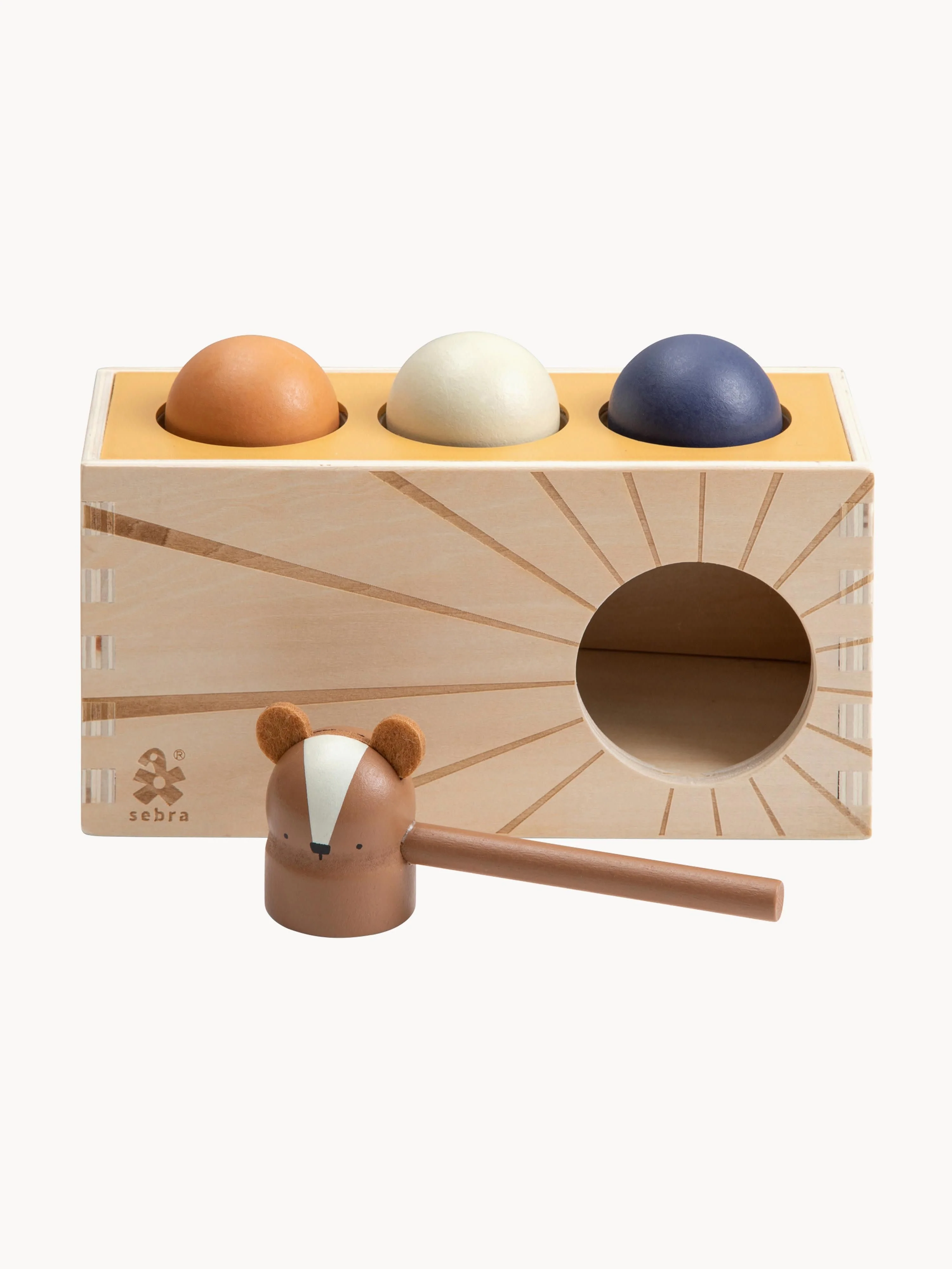 Holz-Klopfspielzeug Woodland, 5er-Set