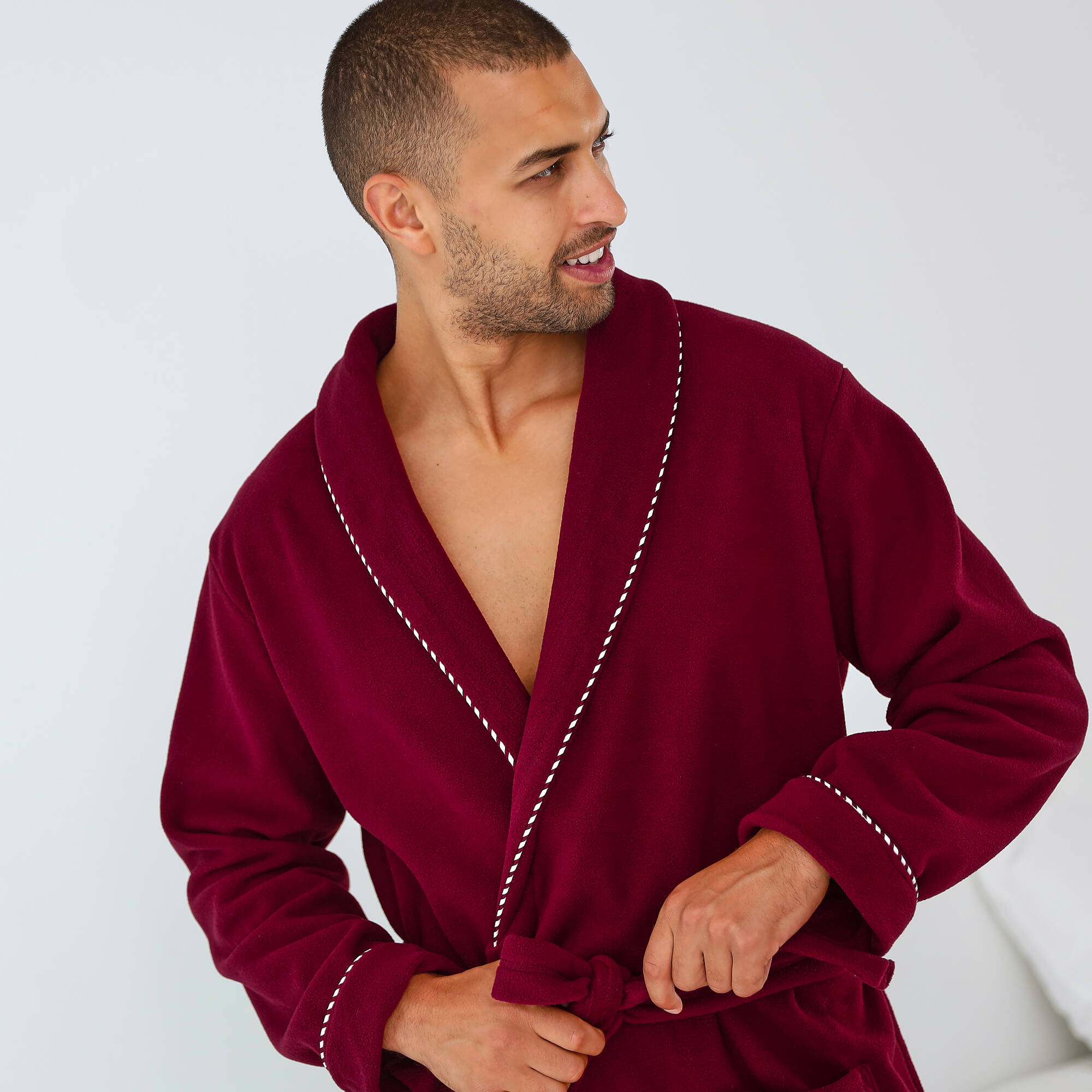Robe de chambre maille polaire