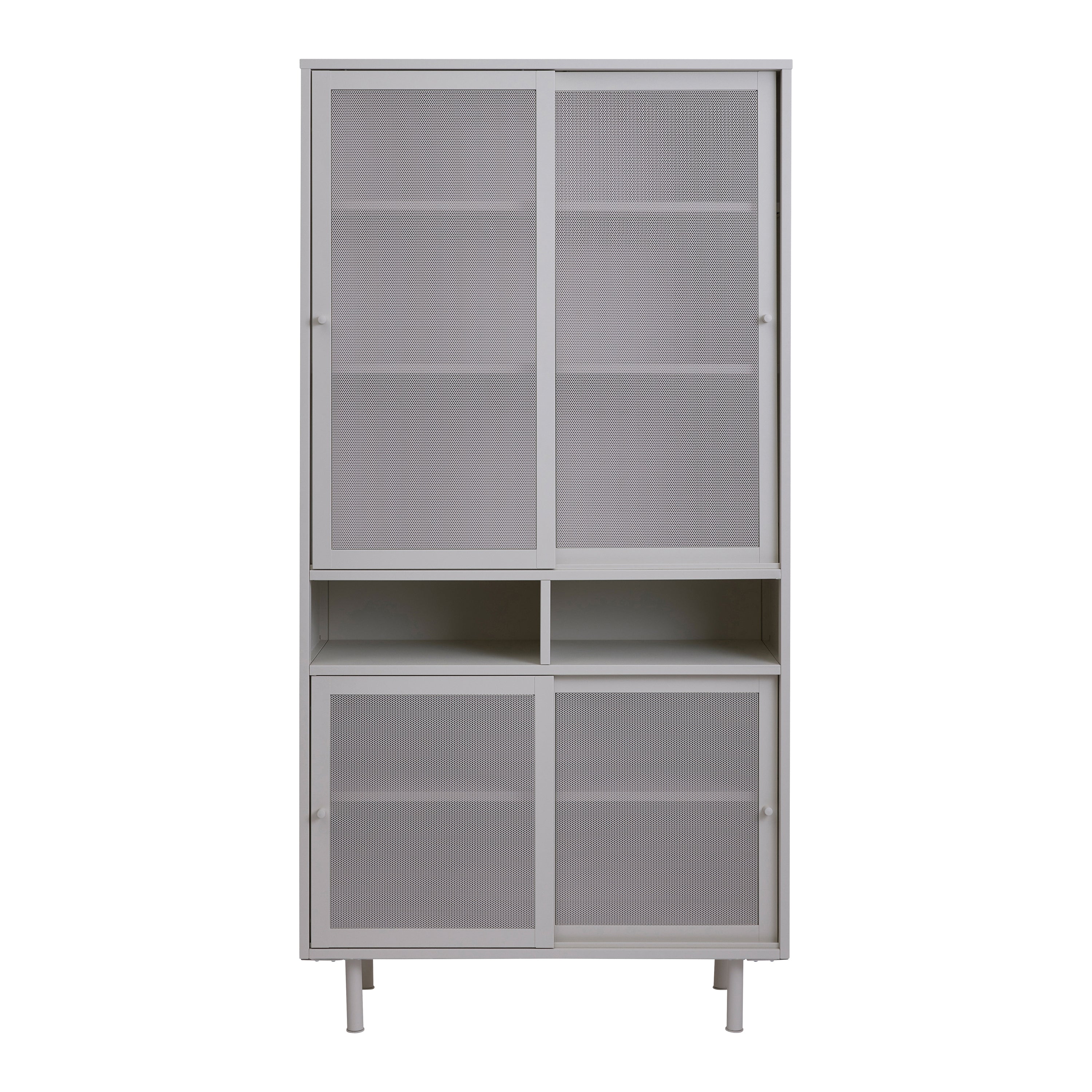 by fonQ Tibbe Opbergkast - H 180 cm - Greige