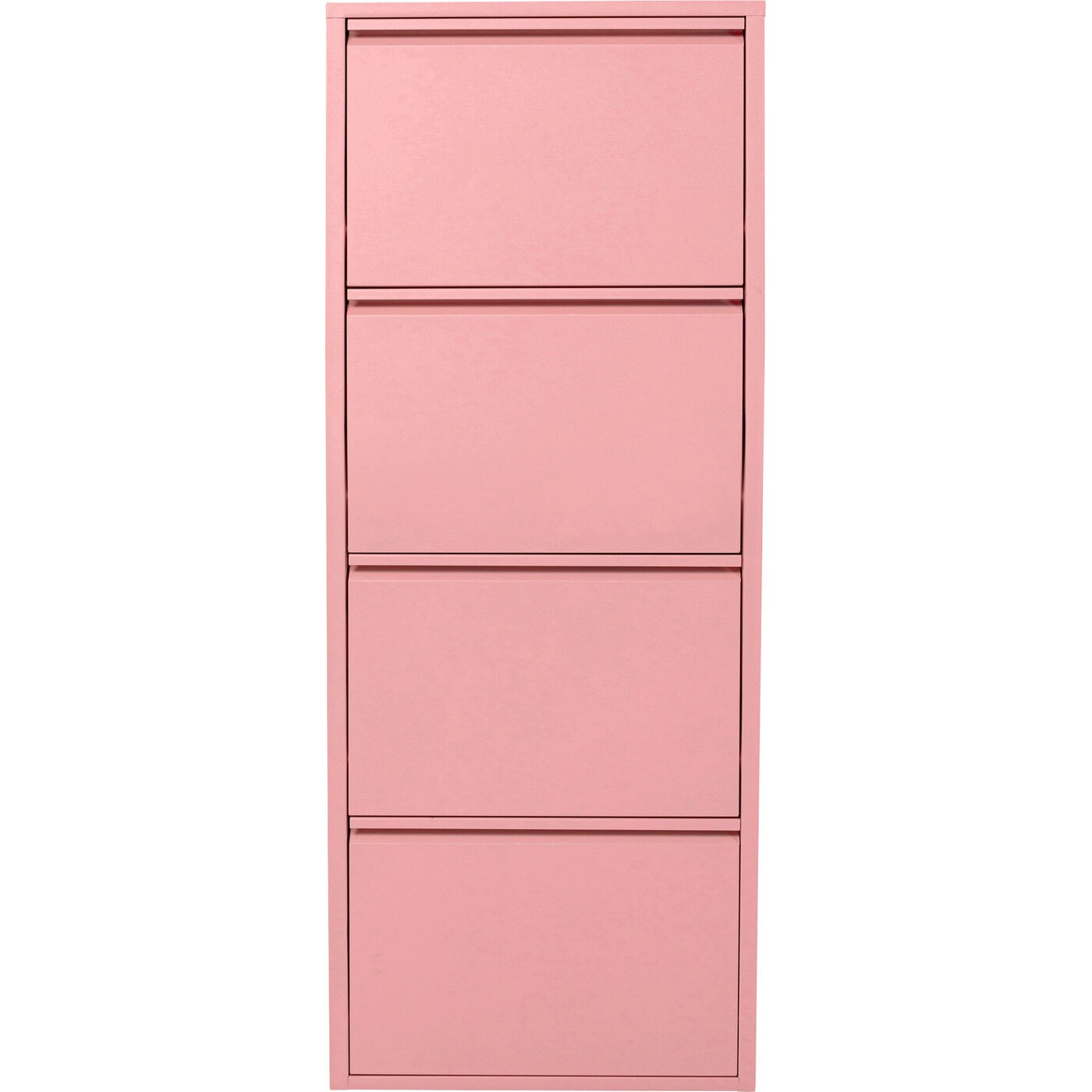 Schoenenkast Caruso roze 4 laden Kare Design