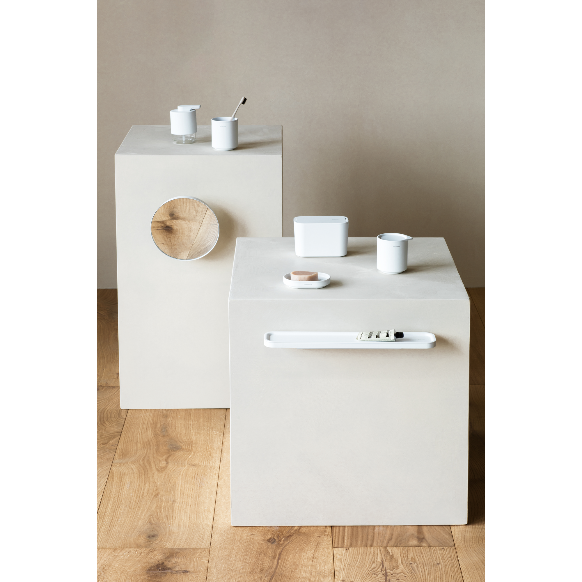Brabantia MindSet toiletrolhouder - Mineral Fresh White