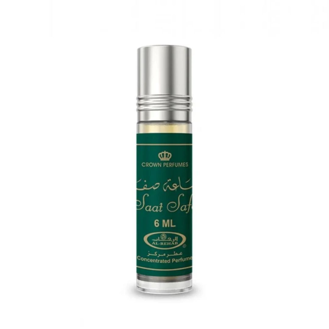 al rehab crown perfumes Saat Safa 6ml Perfume Roll-On Oil Al Rehab