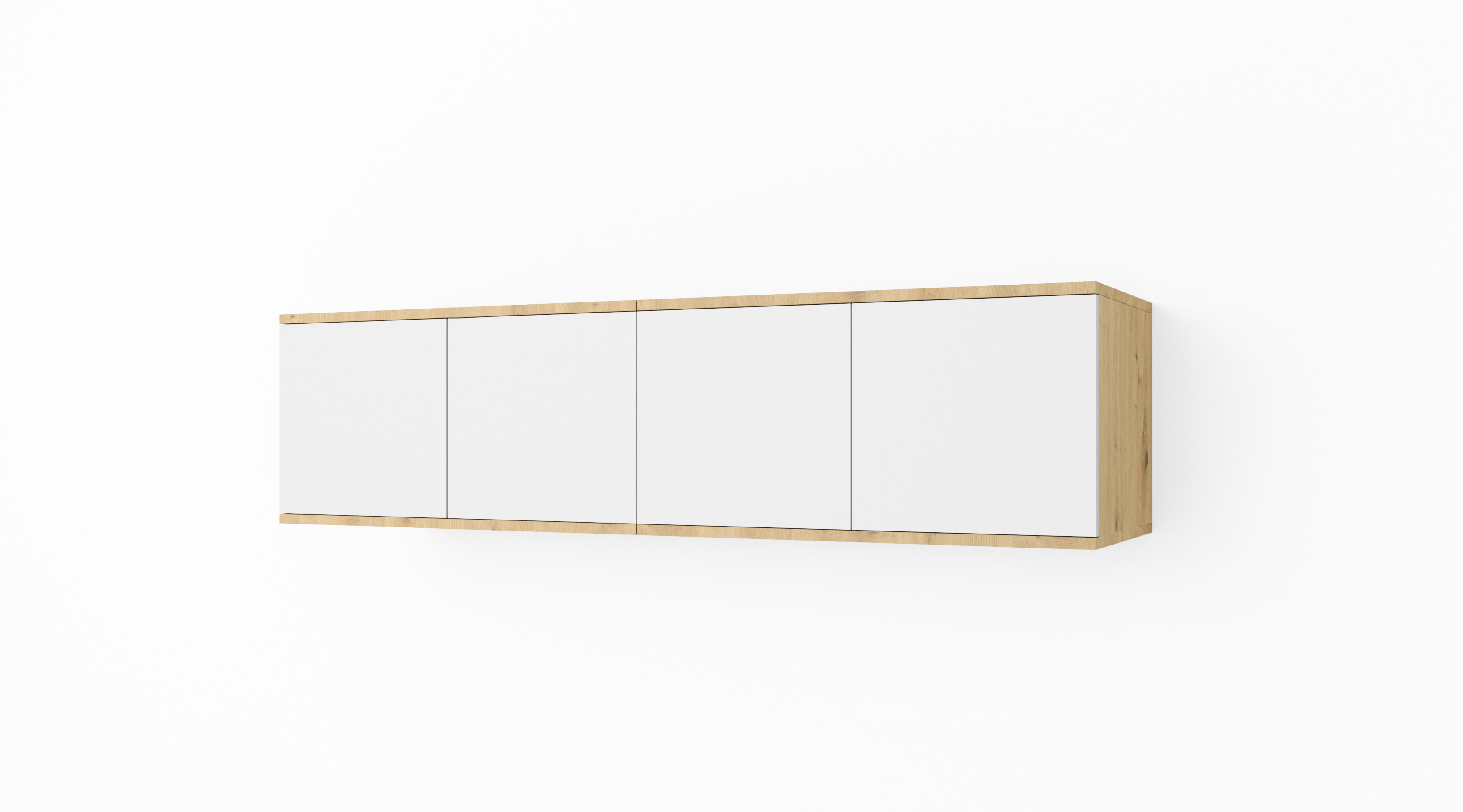 Szafka rtv pod telewizor Aura 140 artisan biały