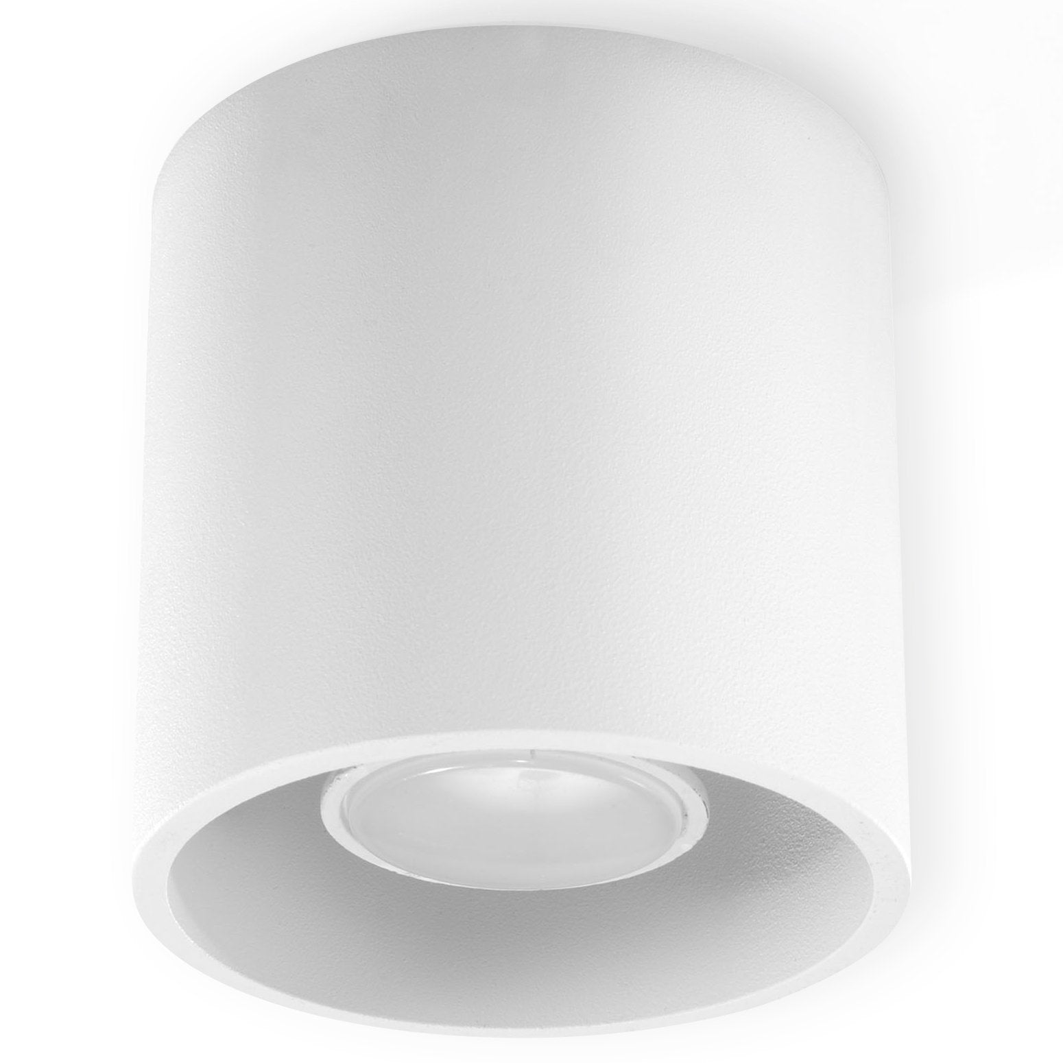 Sollux plafondlamp Orbis - 1 lichts - 10 x 10  cm - wit