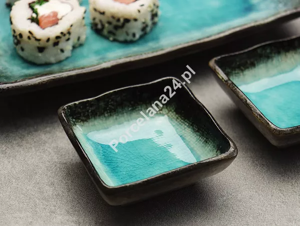 Zestaw do sushi dla 2 osób (4 el.) z pałeczkami Tokyo Design Studio - Yamasaku Sky Blue 33601