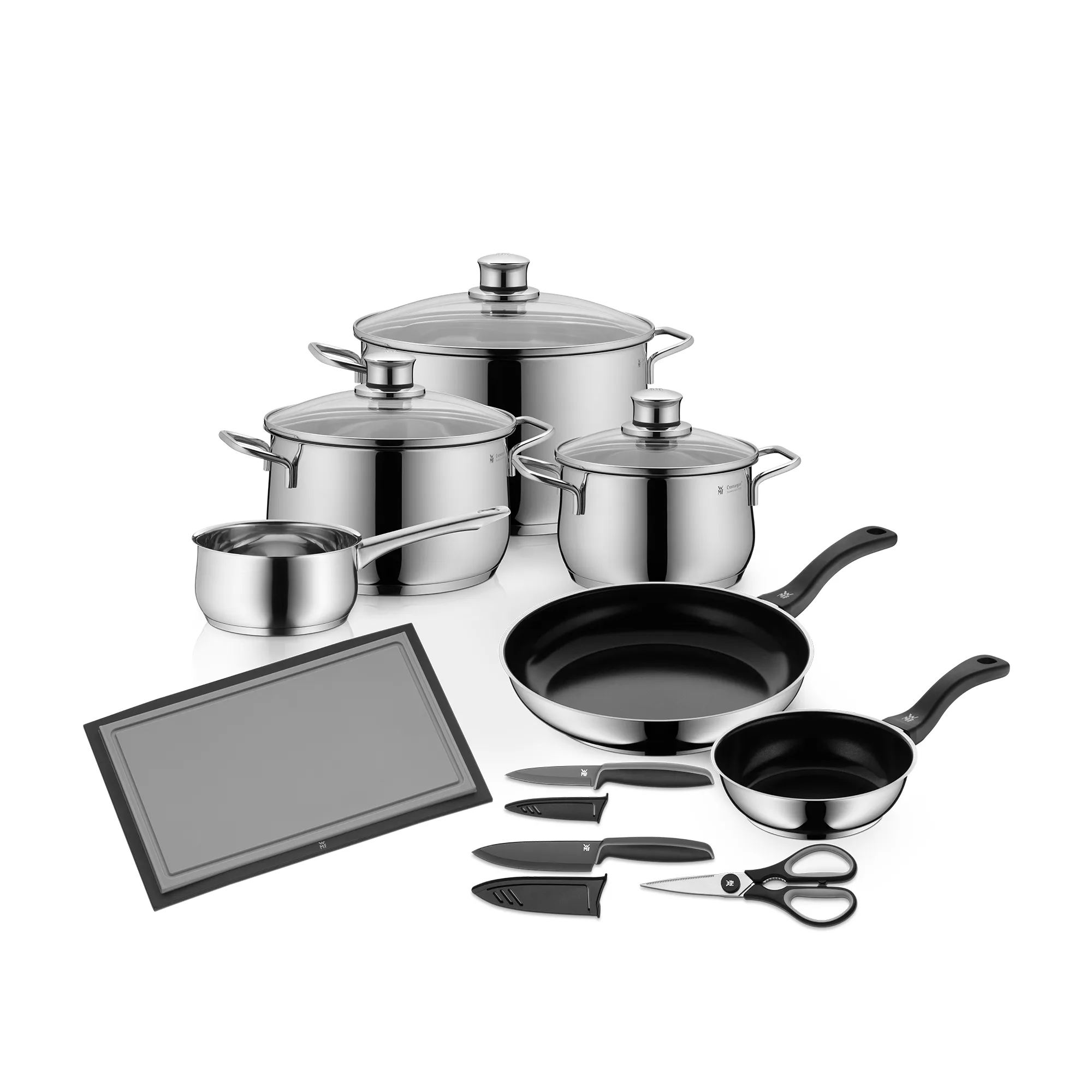 WMF Diadem Plus Cookware Set 10-Piece