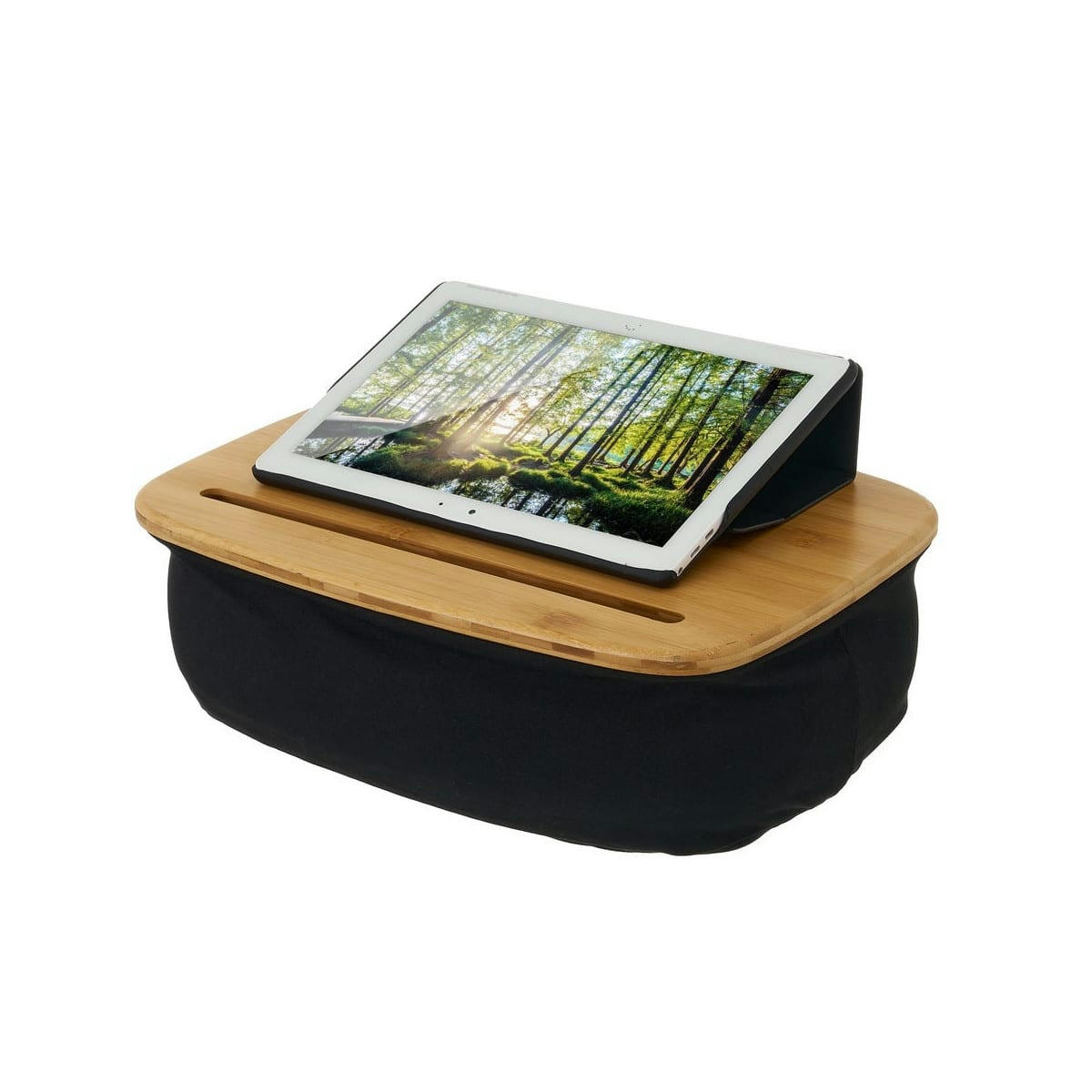 BAMBOU - Plateau de genoux pour ordinateur portable ou tablette en bambou