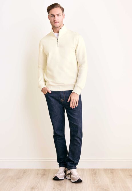 Mens Dark Blue Slim Stretch Jeans