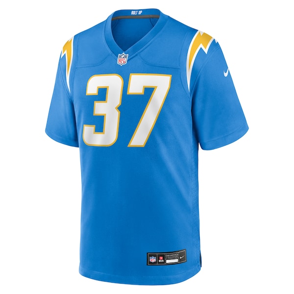 Isas Waxter Los Angeles Chargers Nike Team Game Jersey -  Powder Blue