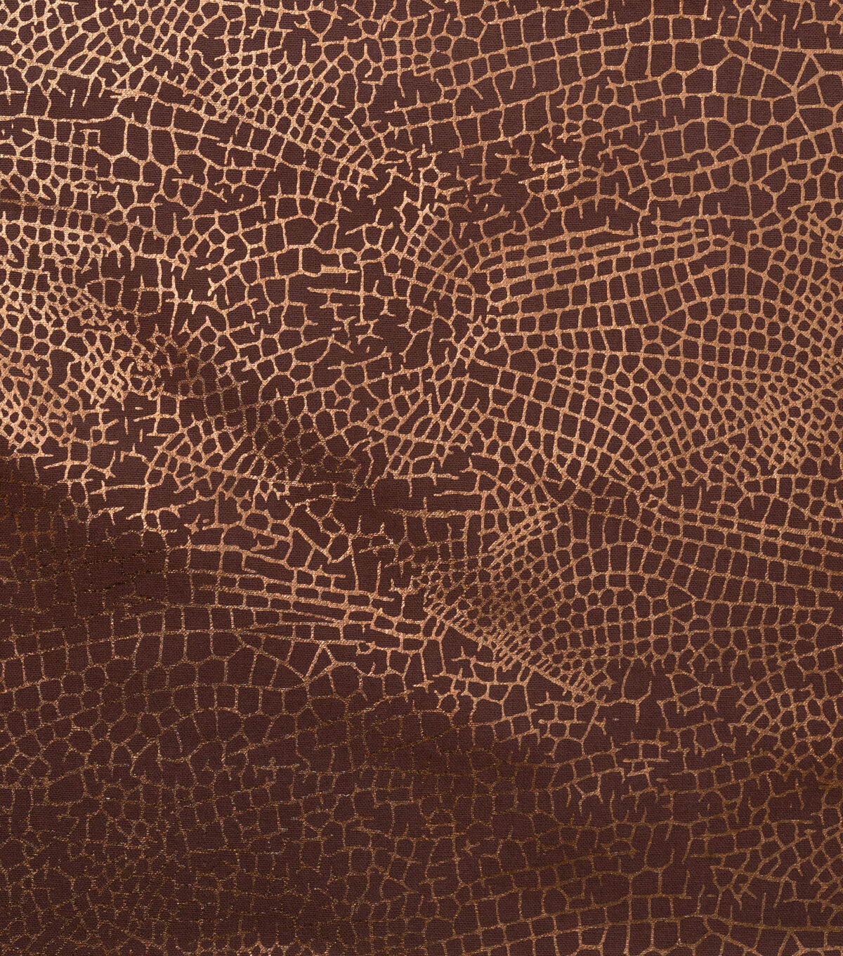 Dragonfly Wing Brown Quilt Foil Cotton Fabric by Keepsake Calico