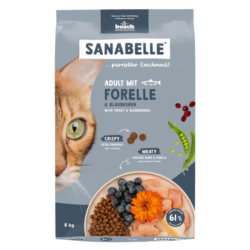 Sanabelle Adult with Trout & Blueberries