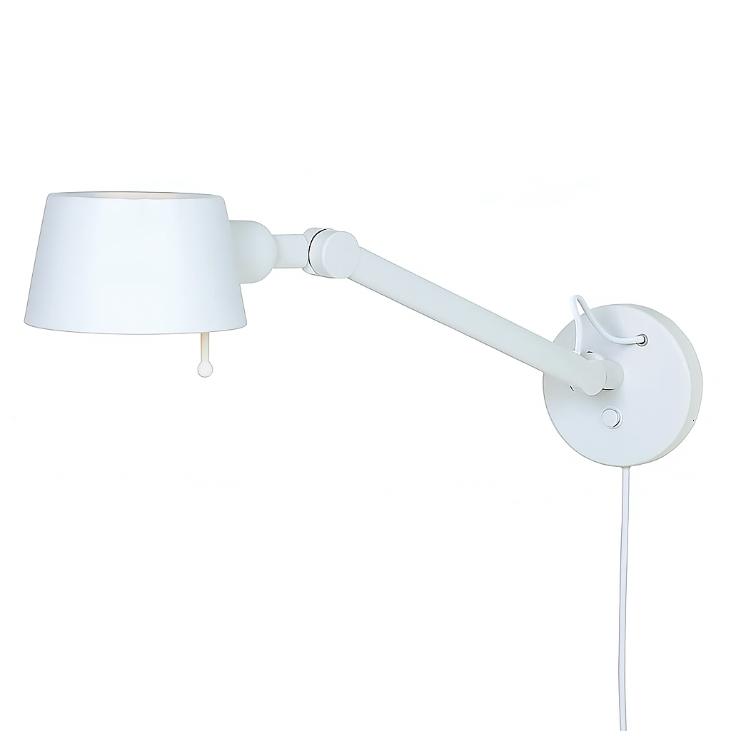 Freelight wandlamp Sovrano - 1 lichts - 61 x 30  cm - wit