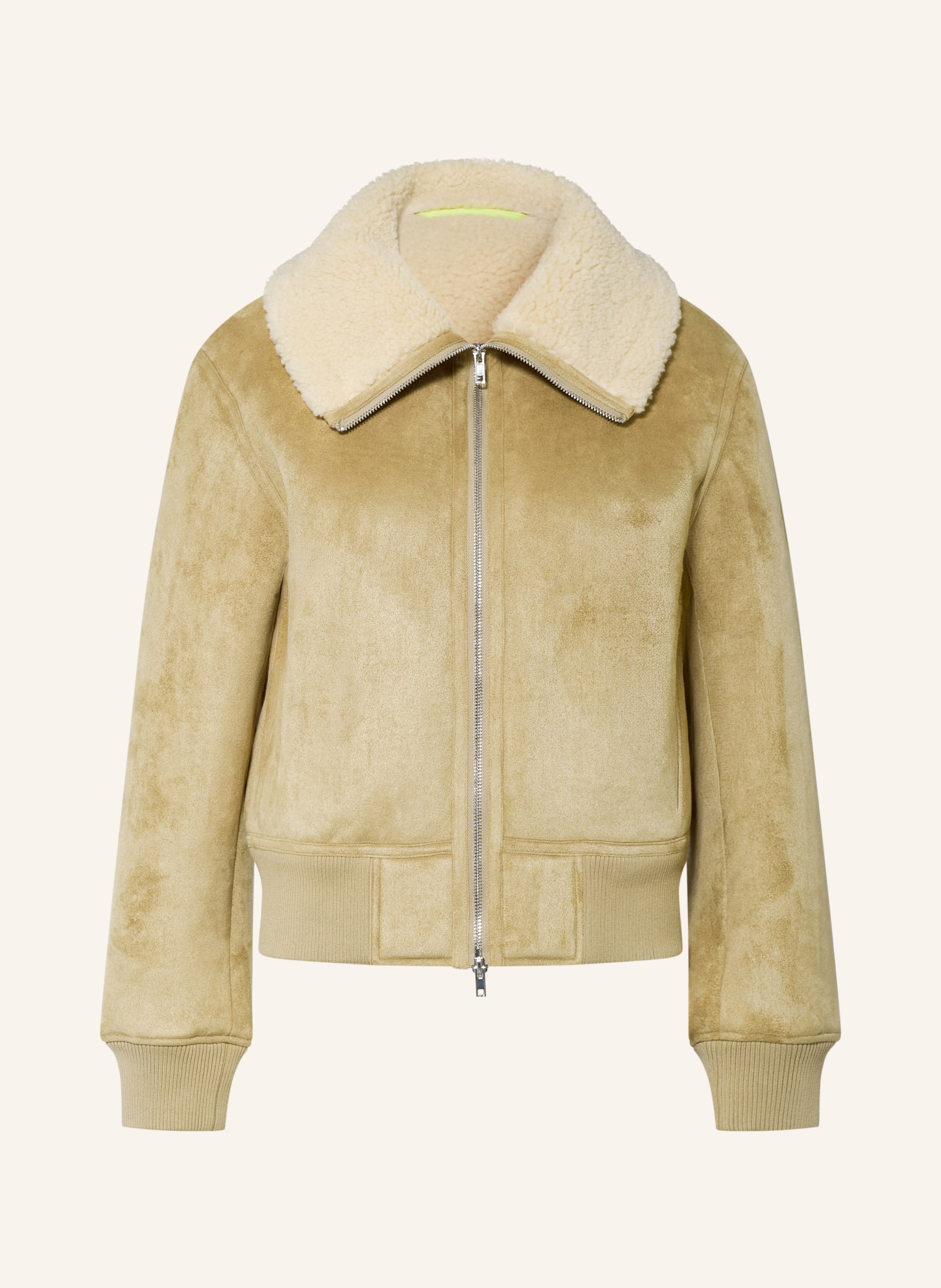No.1 Como Jacke CLEVELAND mit Teddyfell