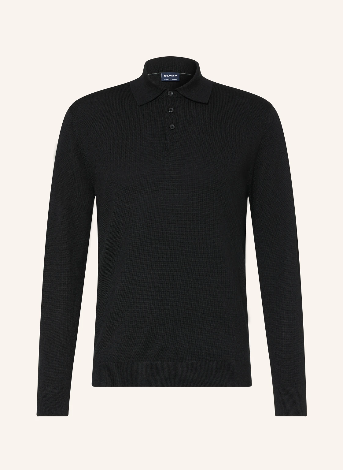 OLYMP Strick-Poloshirt