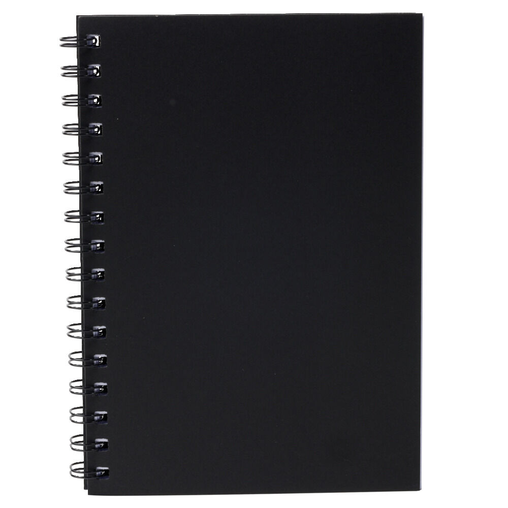 Cahier à spirale A5 beige 80 pages
