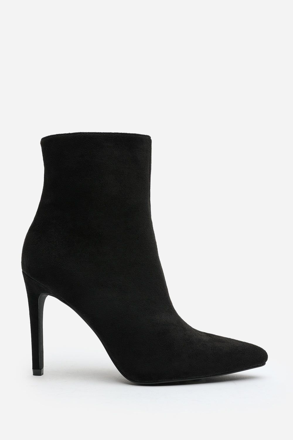 Where's That From Kira' Suede Pointed Toe Stiletto Ankle Boots