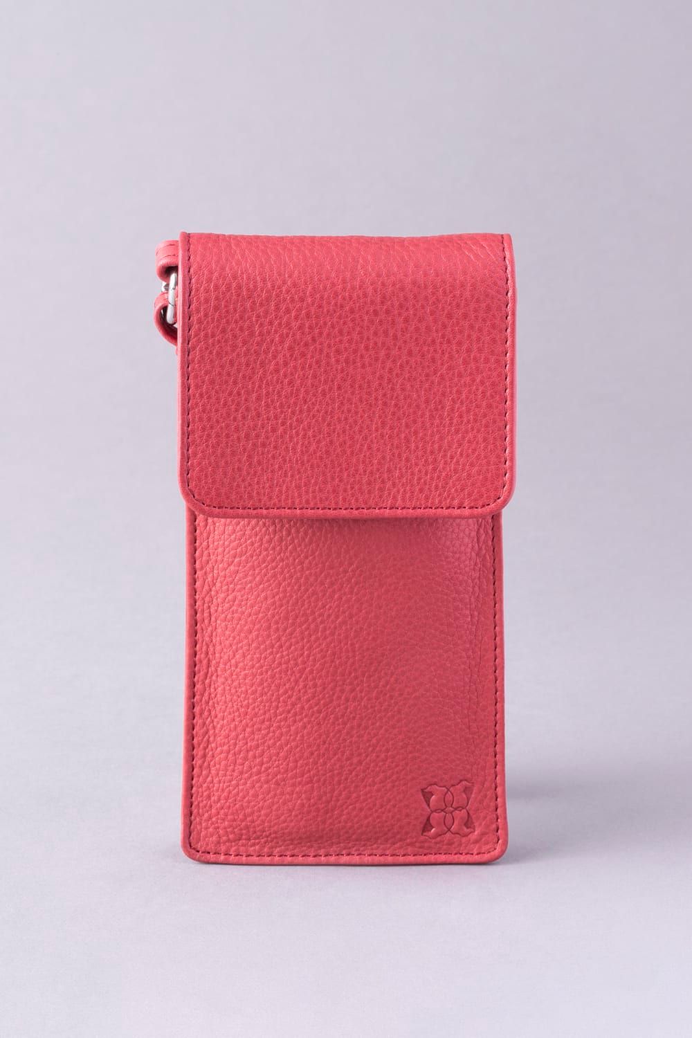 Lakeland Leather Bowness' Leather Cross Body Phone Pouch