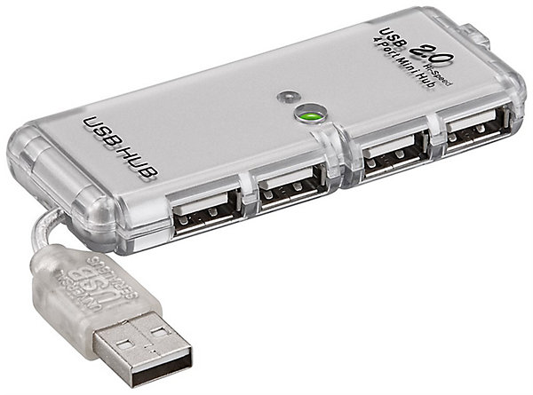 Hub USB 2.0 Goobay Hi Speed à 4 Ports GOOBAY