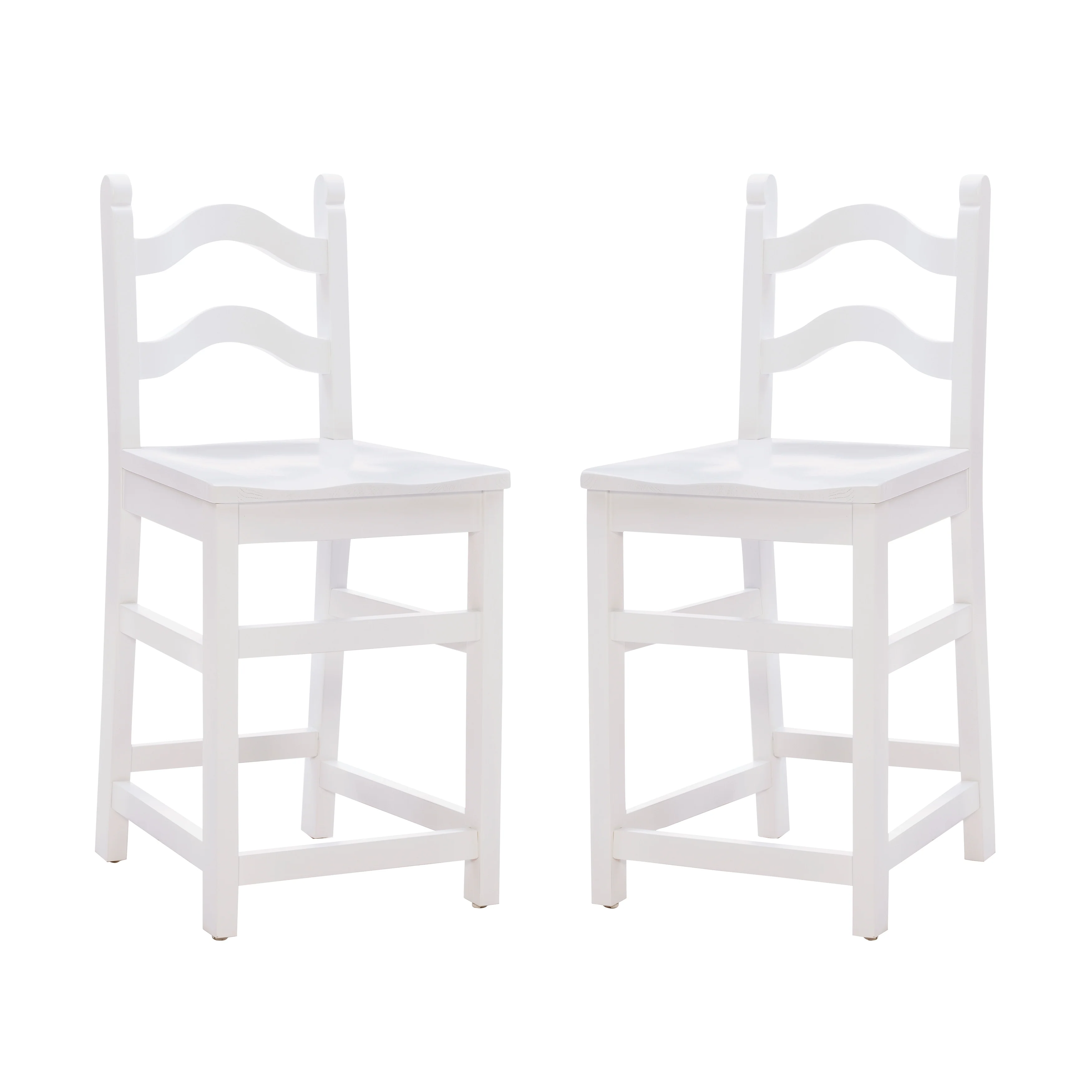Alkire Counter Stool White Set Of 2
