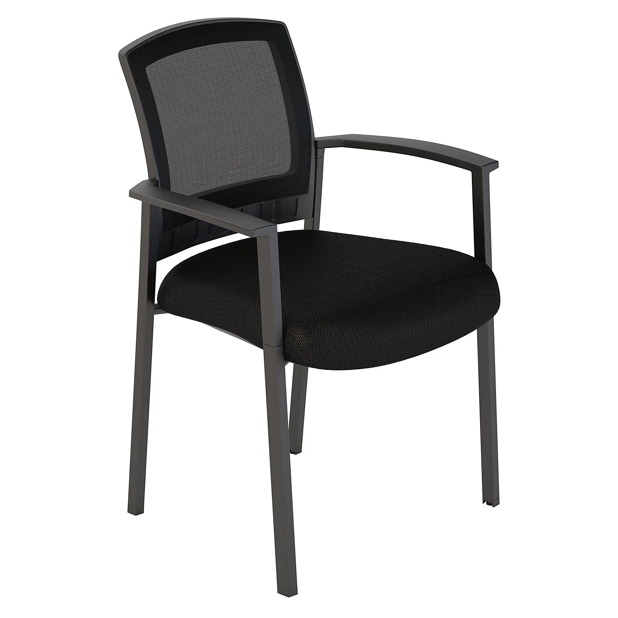 Bush Business Furniture Corporate Mesh Back Guest Chairs Set of 2