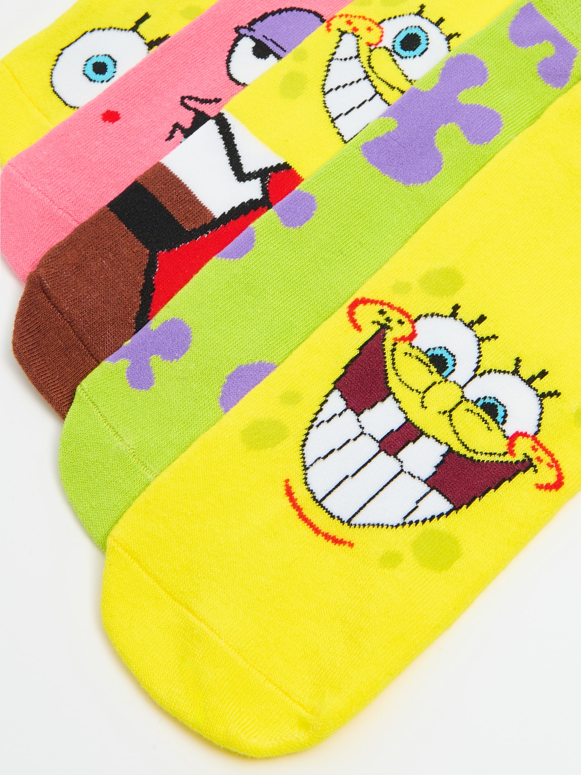 5 pack skarpet Spongebob Kanciastoporty