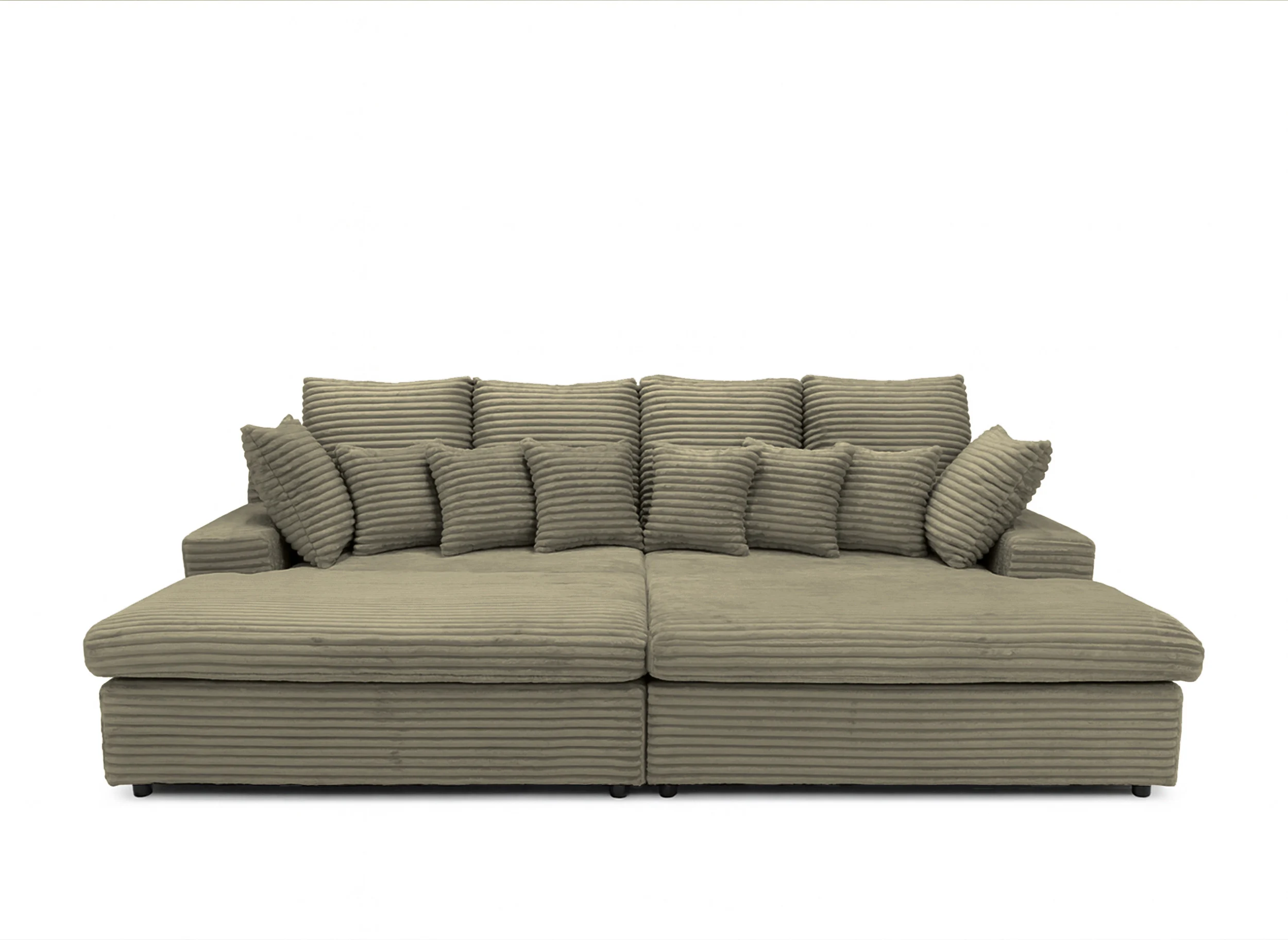 Sofa Lazy tkanina Tilia 37 oliwkowa