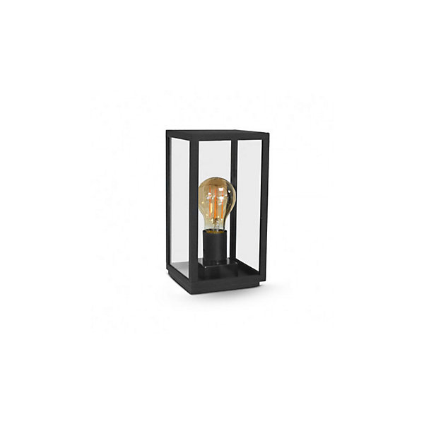 Lanterne E27 Gris Anthracite - 18W - IP54 - Classe I - 240mm Hauteur