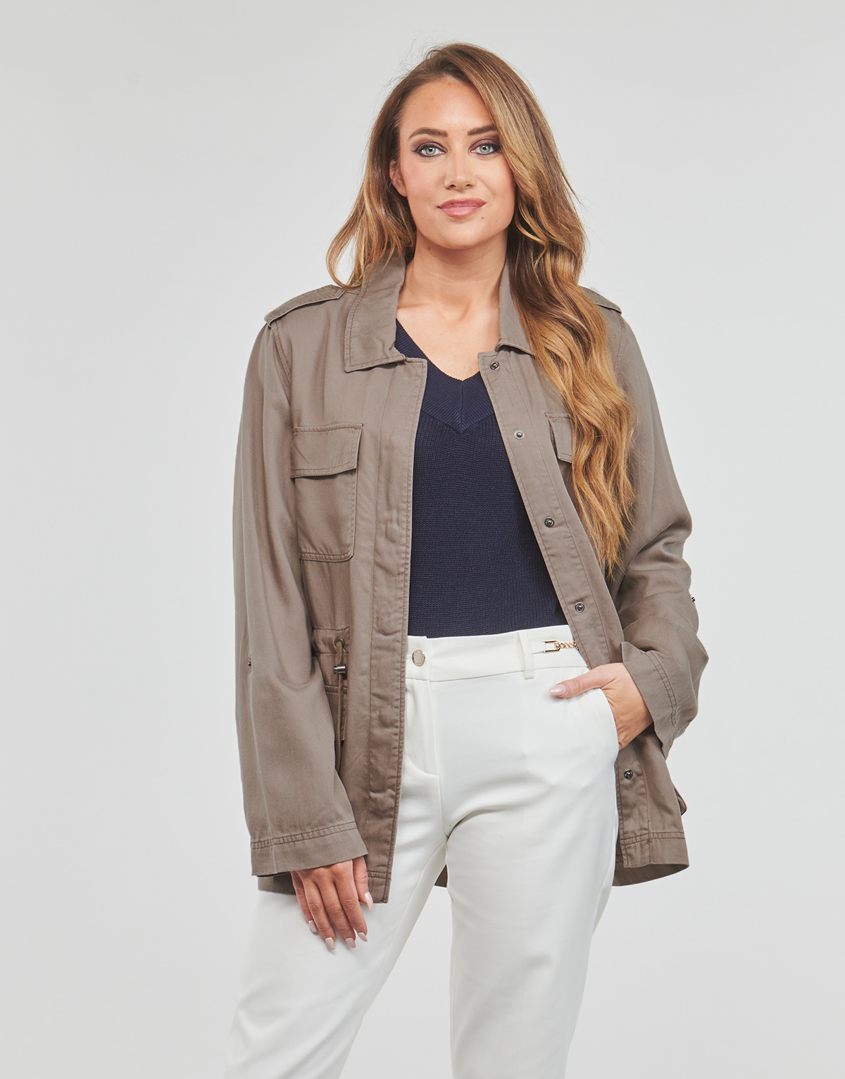 Only - ONLKENYA LIFE UTILITY JACKET CC - Brown