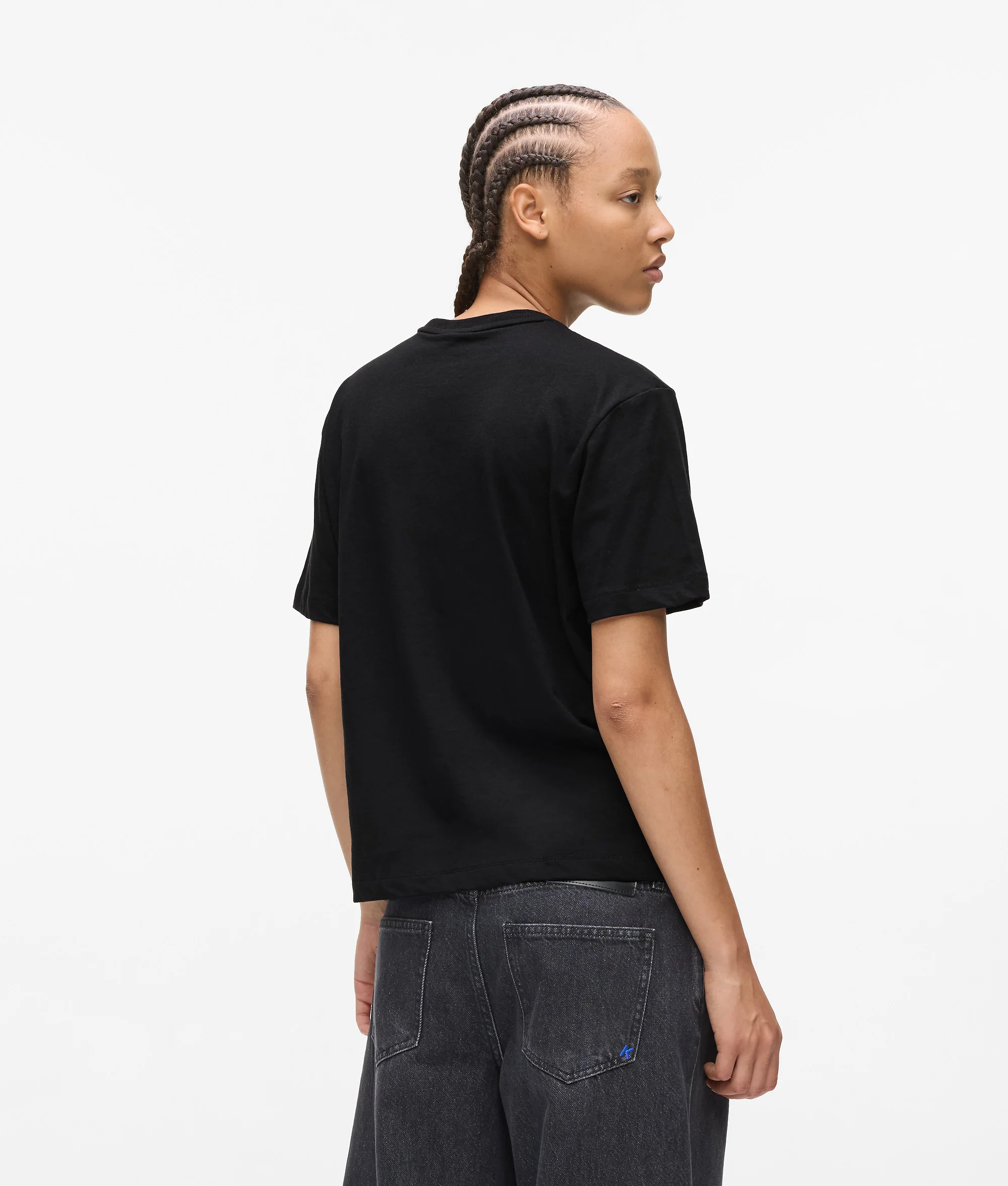 T-shirt avec logo contrastant