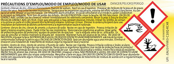 Décapant pour soudure brasage étain Castolin 50g