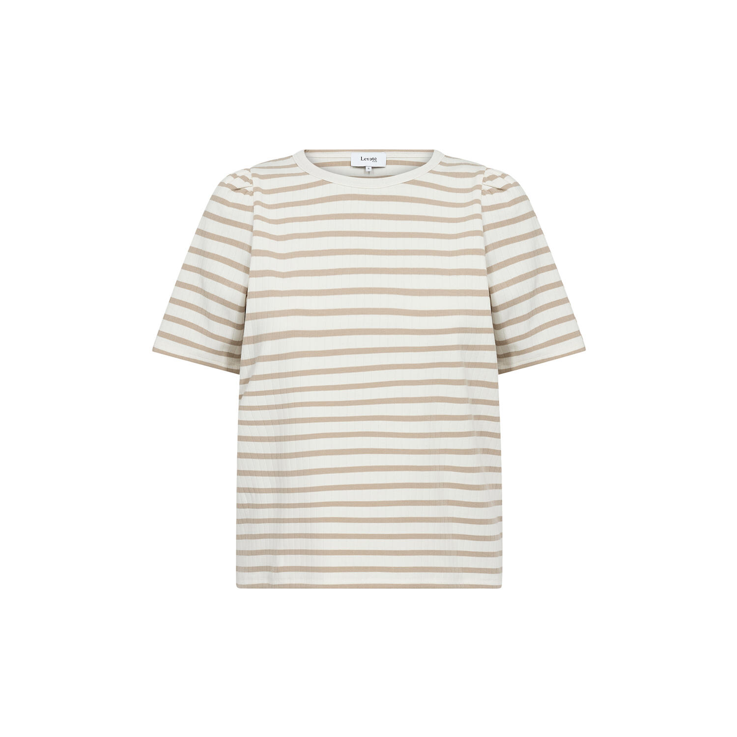LR-NEDDIE 1 T-shirt, plaza taupe combi